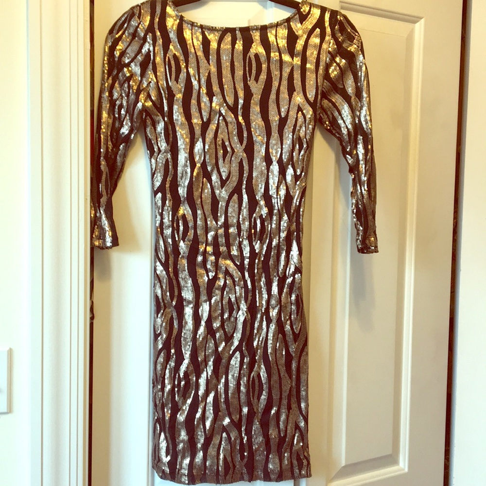 Akira Chicago Black Label sequin dress